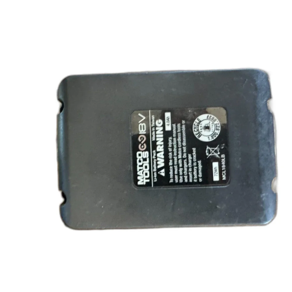 Matco MCL1840LB 18V 4.0Ah Li-Ion Rechargeable Power Tool Battery Pack